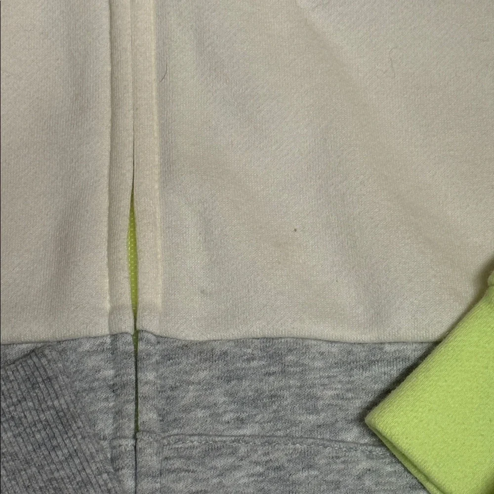 The Children's Place Lime and Gray Heart Jogger Set